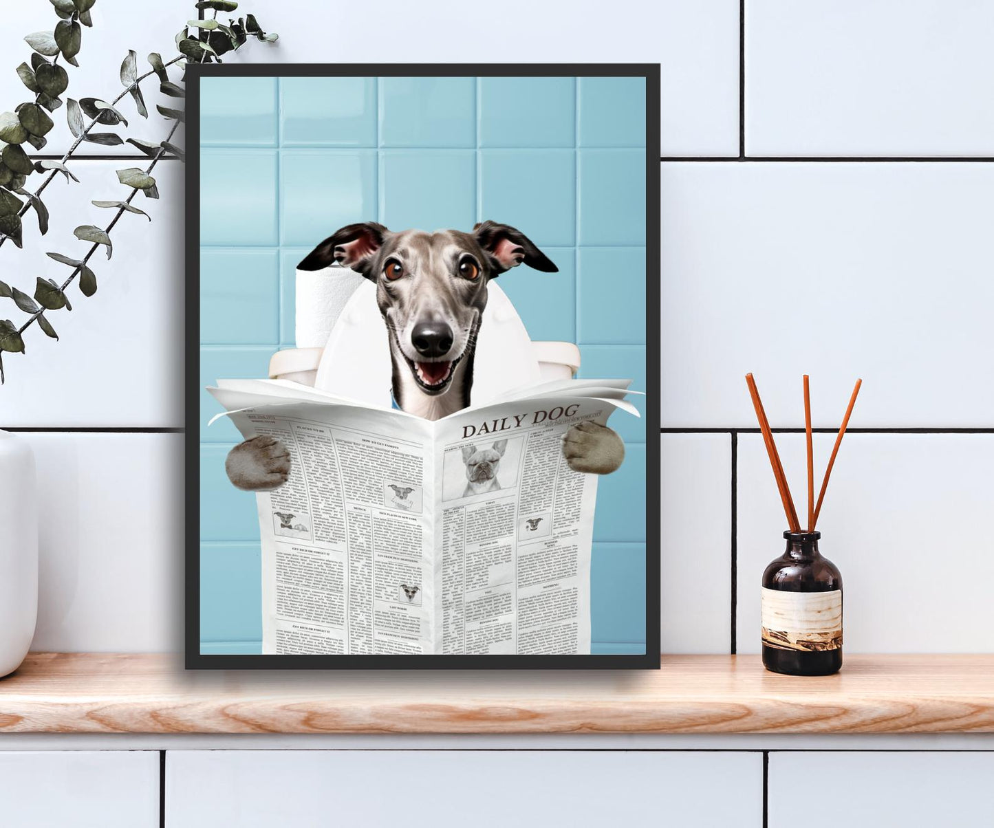 Personalized Dog Art Portrait