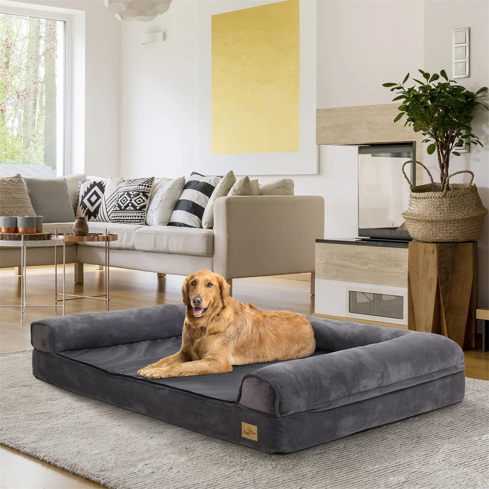 Large Orthopedic Dog Bed Sofa