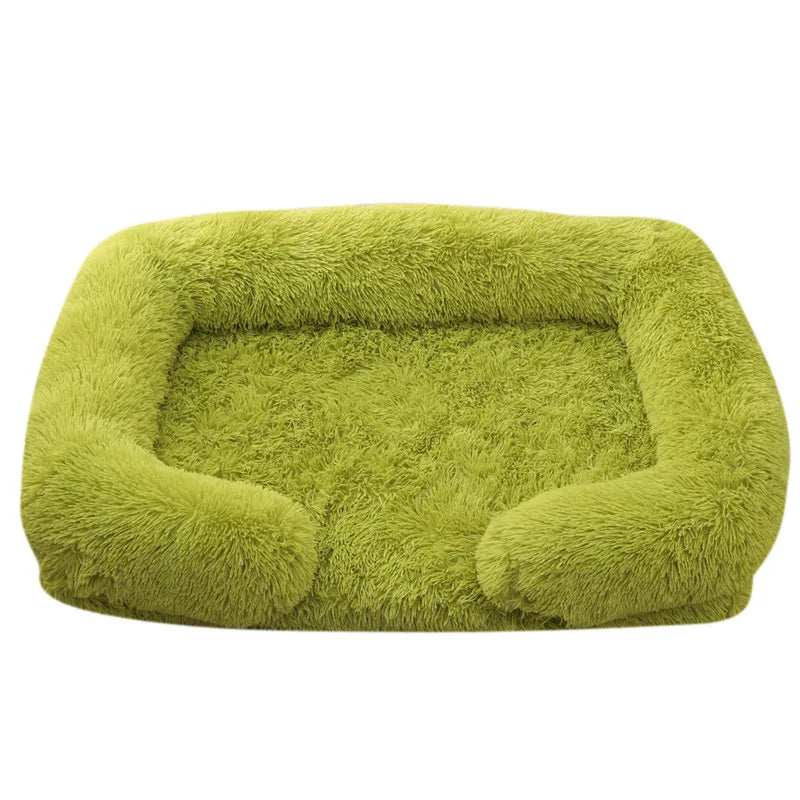 Large Plush Dog Bed