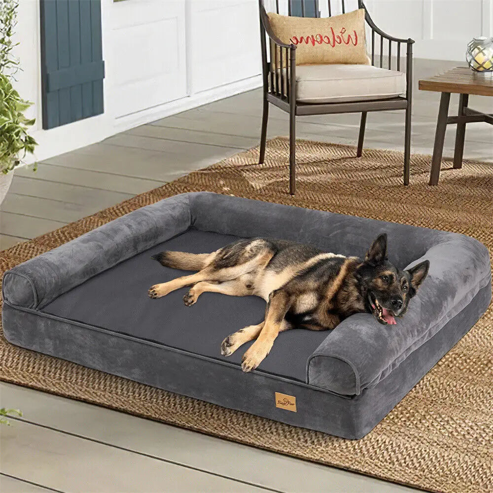 Large Orthopedic Dog Bed Sofa