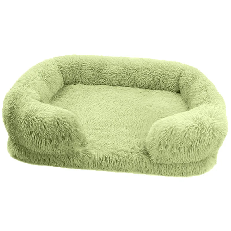 Large Plush Dog Bed