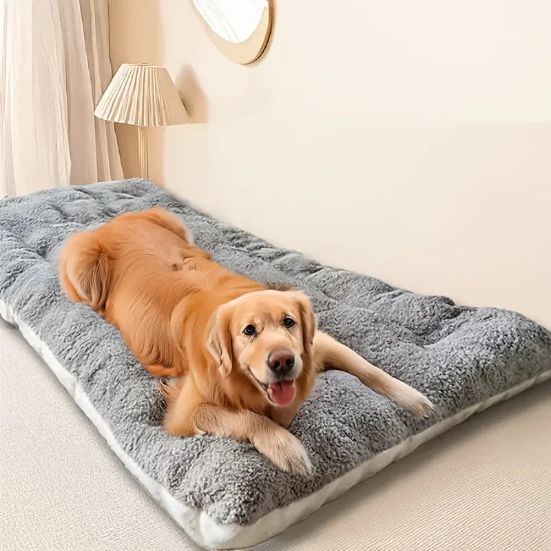 Extra-Large Plush Dog Bed