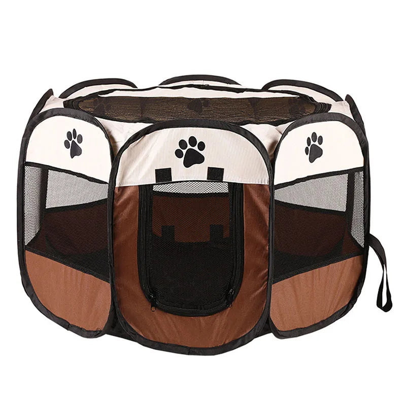 Foldable Octagonal Cat Tent