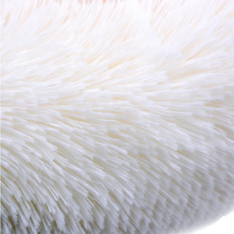Large Plush Dog Bed