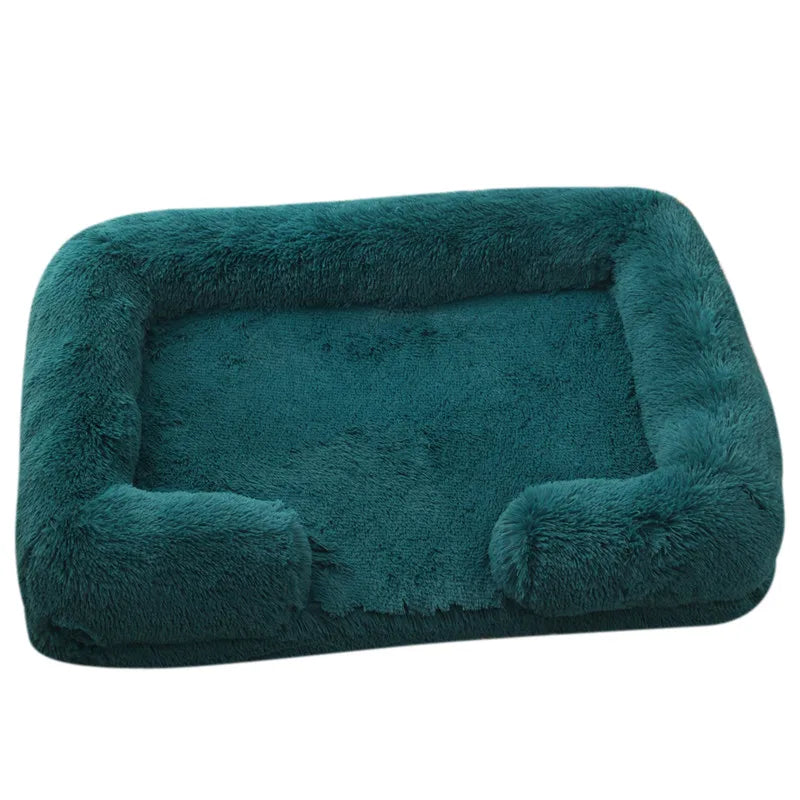 Large Plush Dog Bed