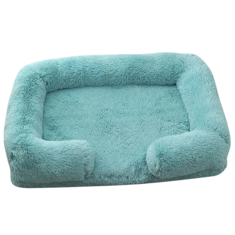 Large Plush Dog Bed