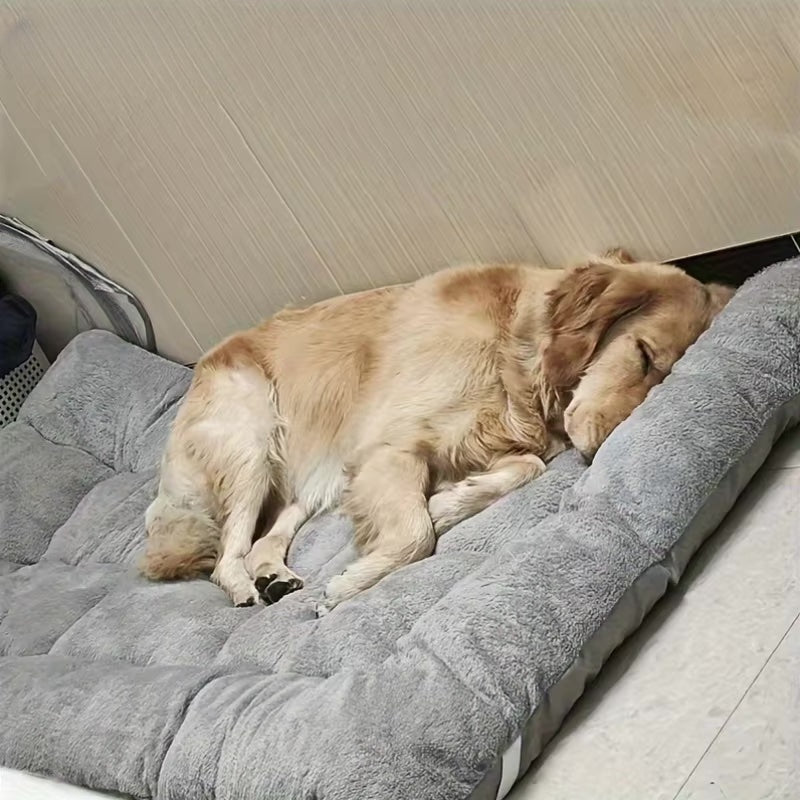 Extra-Large Plush Dog Bed