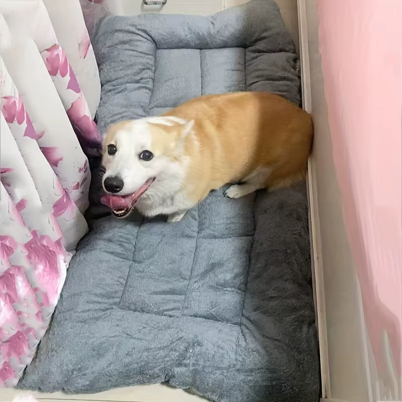 Extra-Large Plush Dog Bed