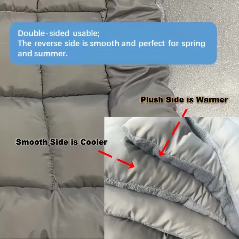 Extra-Large Plush Dog Bed