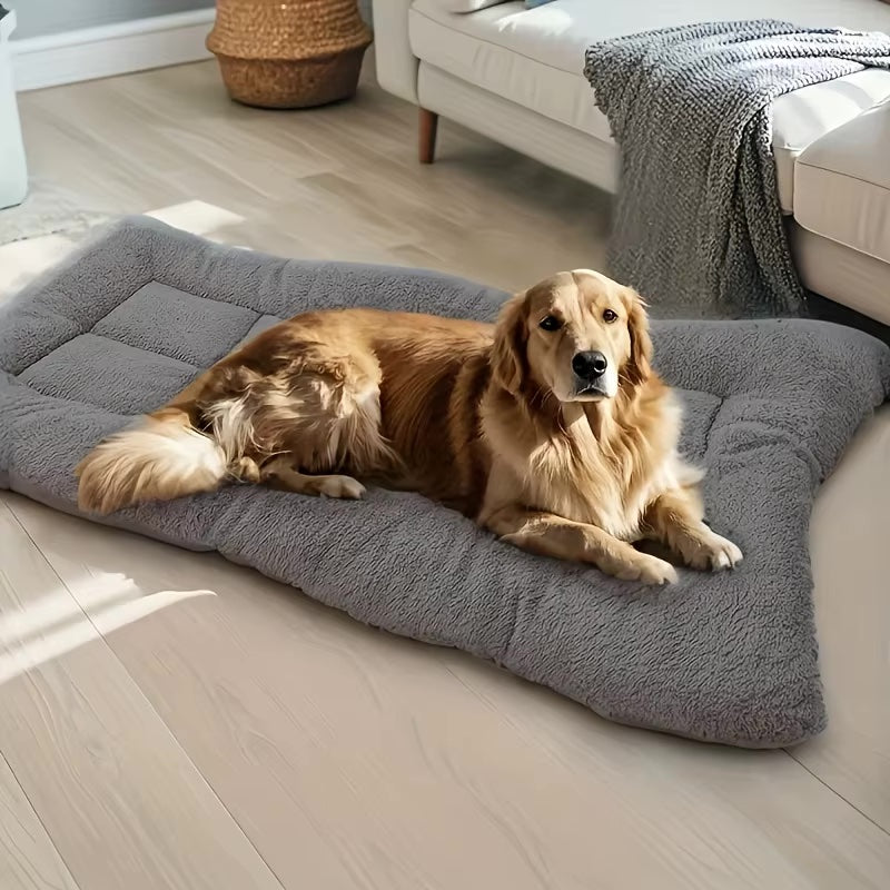 Extra-Large Plush Dog Bed