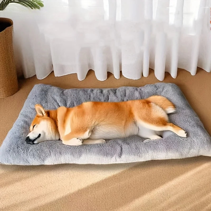 Extra-Large Plush Dog Bed