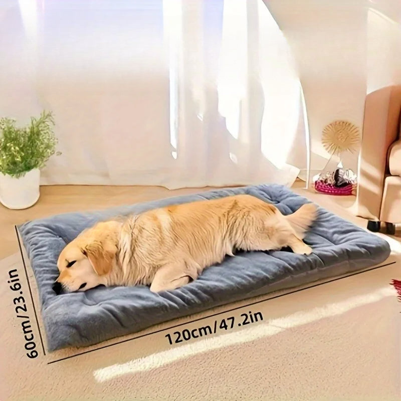 Extra-Large Plush Dog Bed
