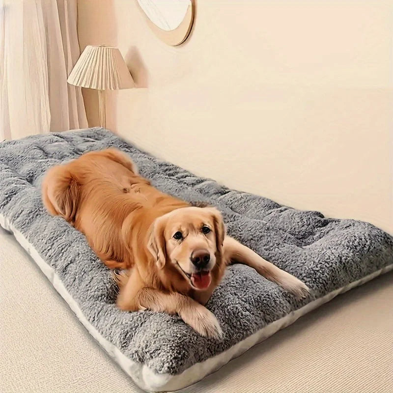 Extra-Large Plush Dog Bed