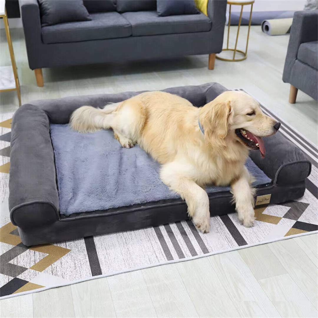 Large Orthopedic Dog Bed Sofa