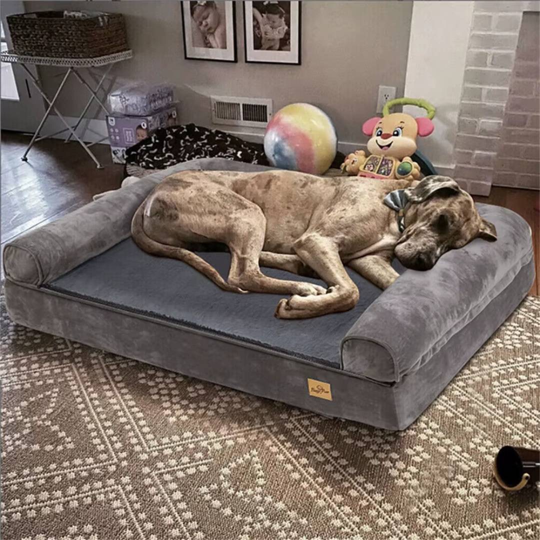 Large Orthopedic Dog Bed Sofa