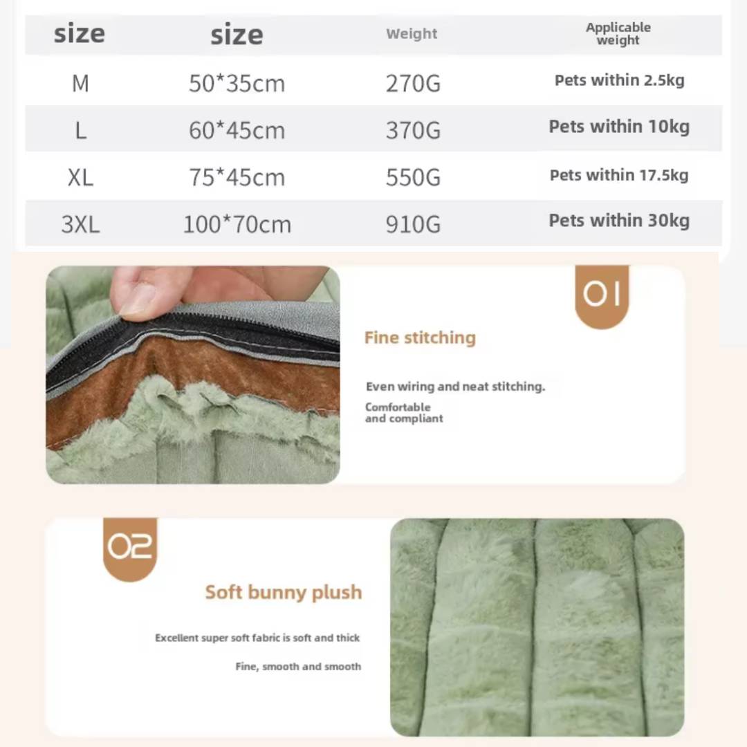 Non-Slip Washable Pet Sleeping Mat