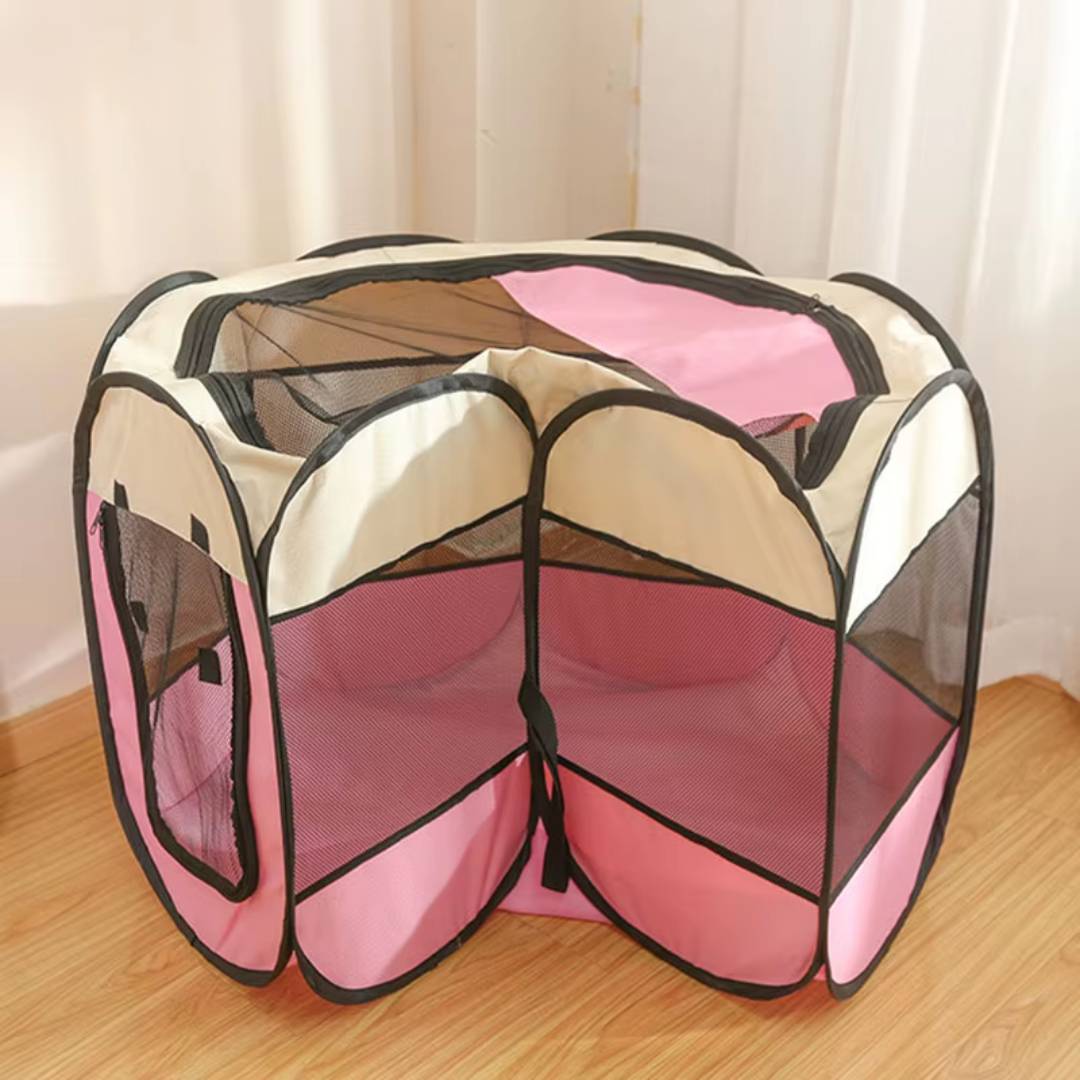 Foldable Octagonal Cat Tent