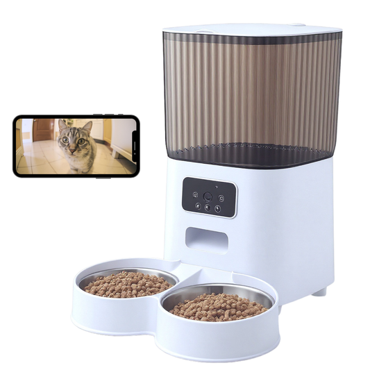 5L Automatic Cat Feeder With Camera