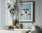 Custom Pet Bath Portrait - Newspaper