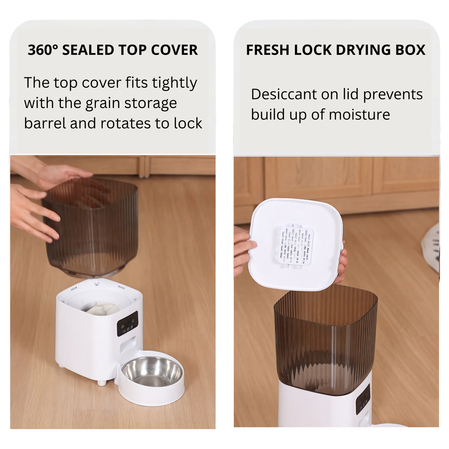 5L Automatic Cat Feeder With Camera