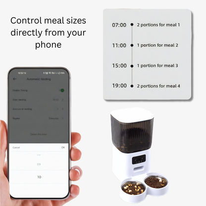5L Automatic Cat Feeder With Camera