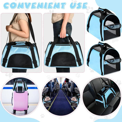 Portable Mesh Pet Carrier