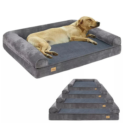 Large Orthopedic Dog Bed Sofa