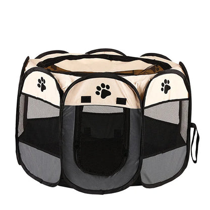 Foldable Octagonal Cat Tent