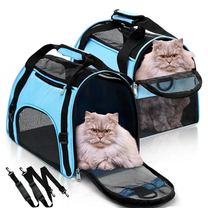 Portable Mesh Pet Carrier