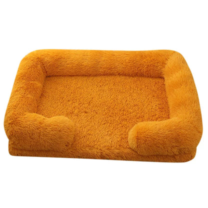 Large Plush Dog Bed