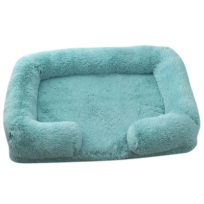 Large Plush Dog Bed