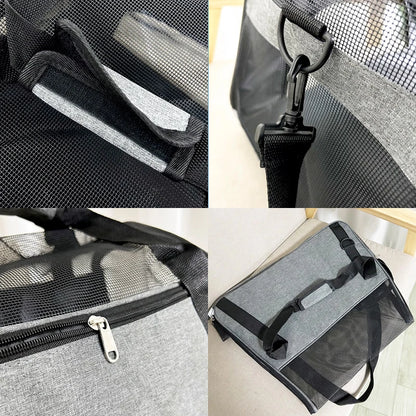 Portable Mesh Pet Carrier