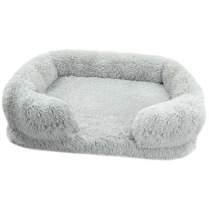 Large Plush Dog Bed
