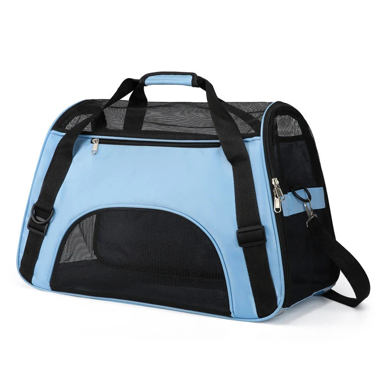 Portable Mesh Pet Carrier