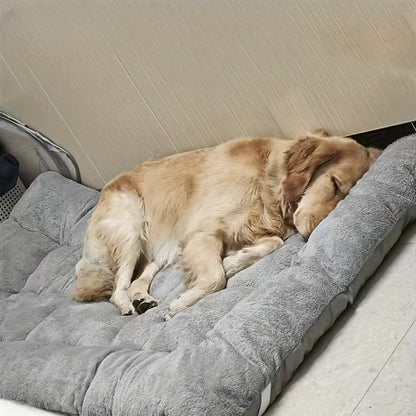 Extra-Large Plush Dog Bed