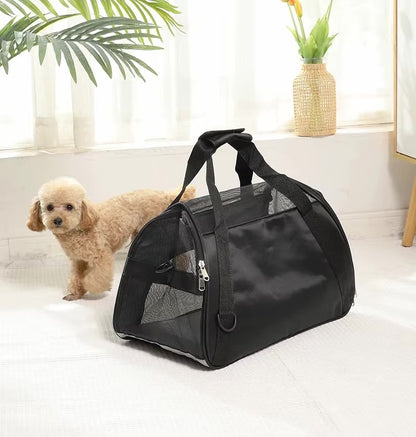 Portable Mesh Pet Carrier