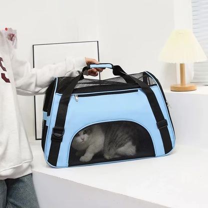 Portable Mesh Pet Carrier