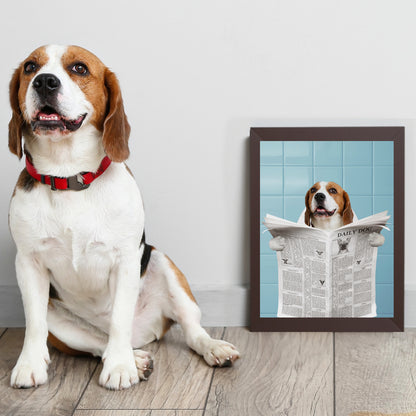 Personalized Dog Art Portrait